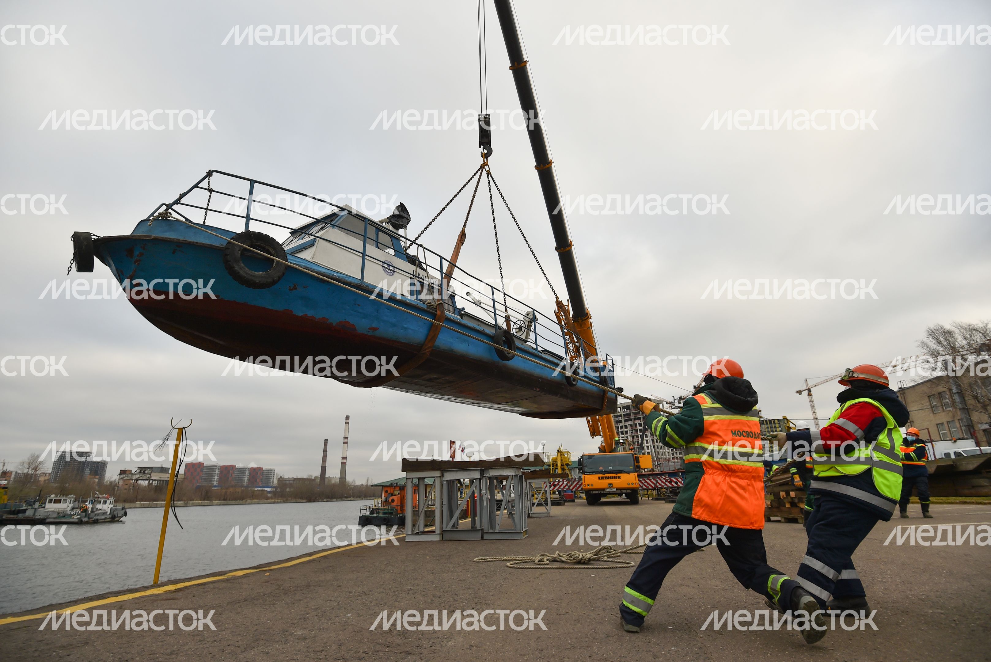 Закрытие сезона навигации в Москве