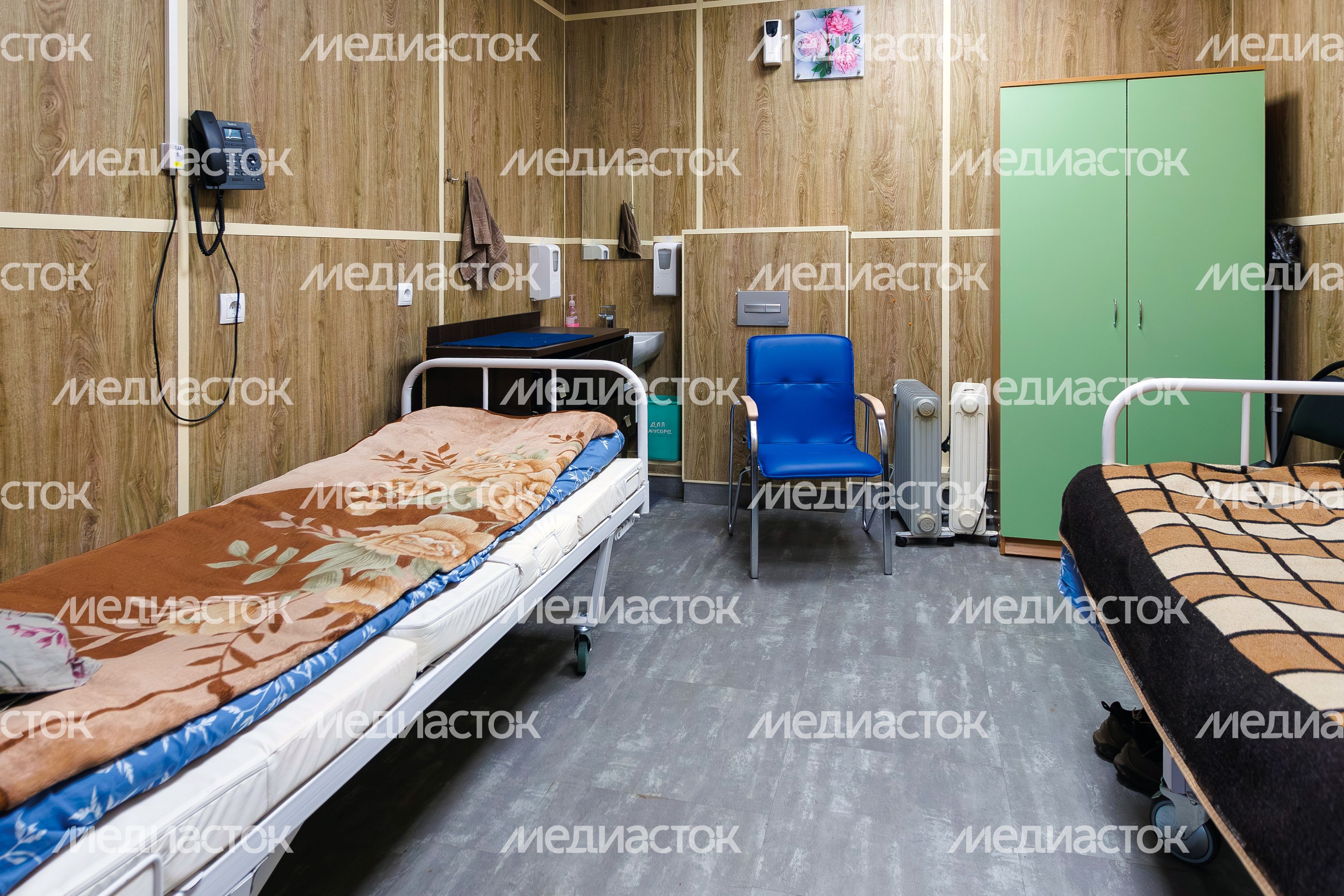 Комната отдыха персонала на новом посту скорой помощи в Хотьково Сергиево-Посадского округа Комната отдыха персонала на новом посту скорой помощи в Хотьково Сергиево-Посадского округа