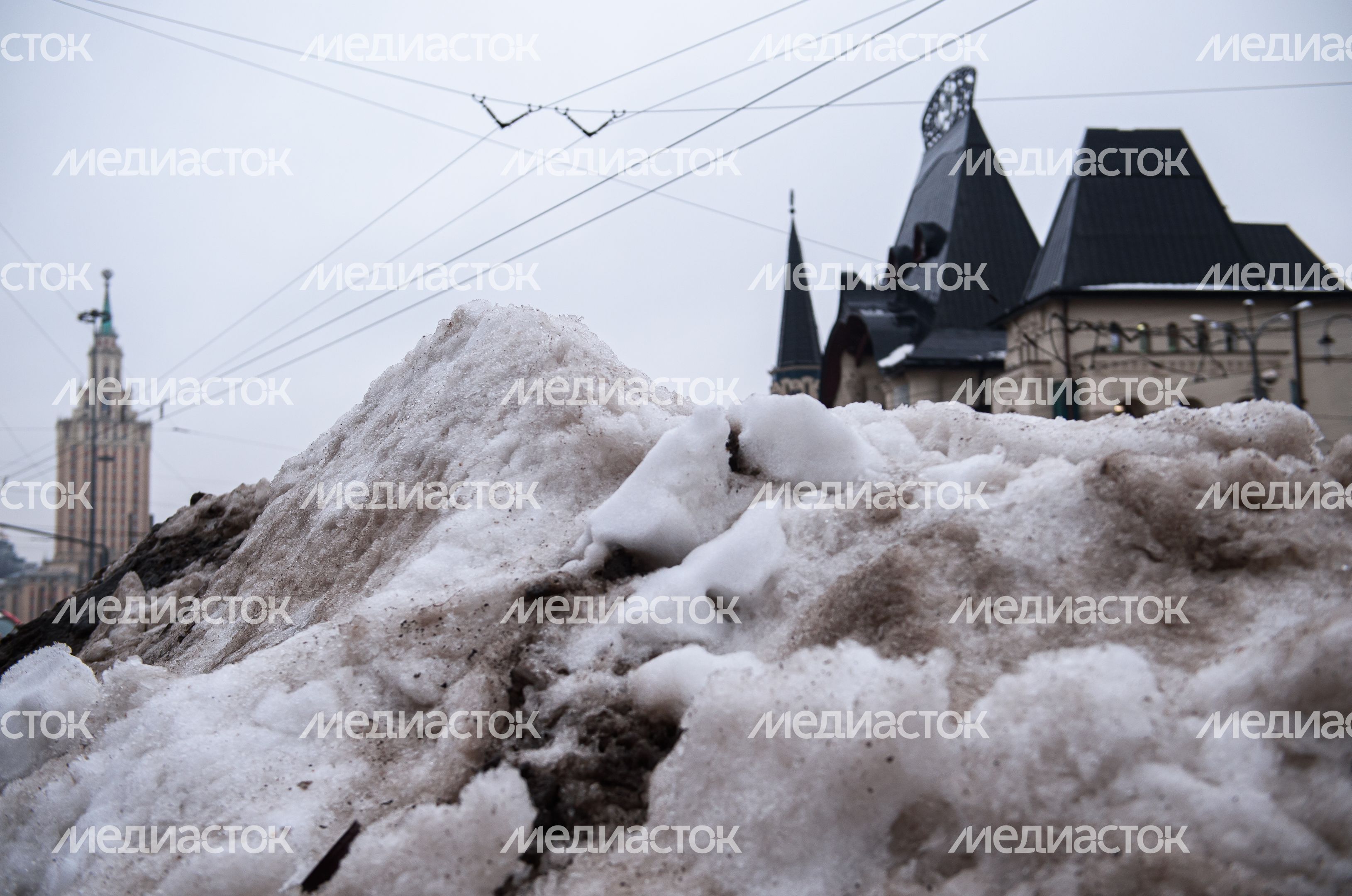 Декабрьская слякоть в Москве Декабрьская слякоть в Москве