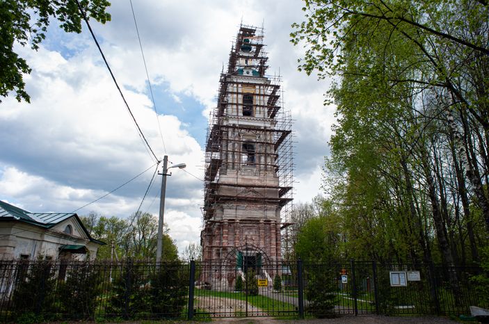 Весенние виды города Верея