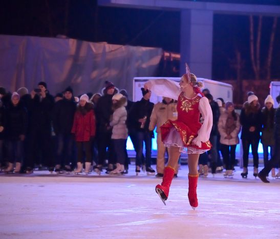 Открытие зимнего сезона в парке Сокольники