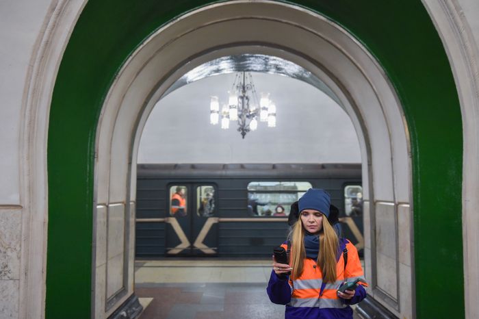 Проверка воздуха в Московском метрополитене