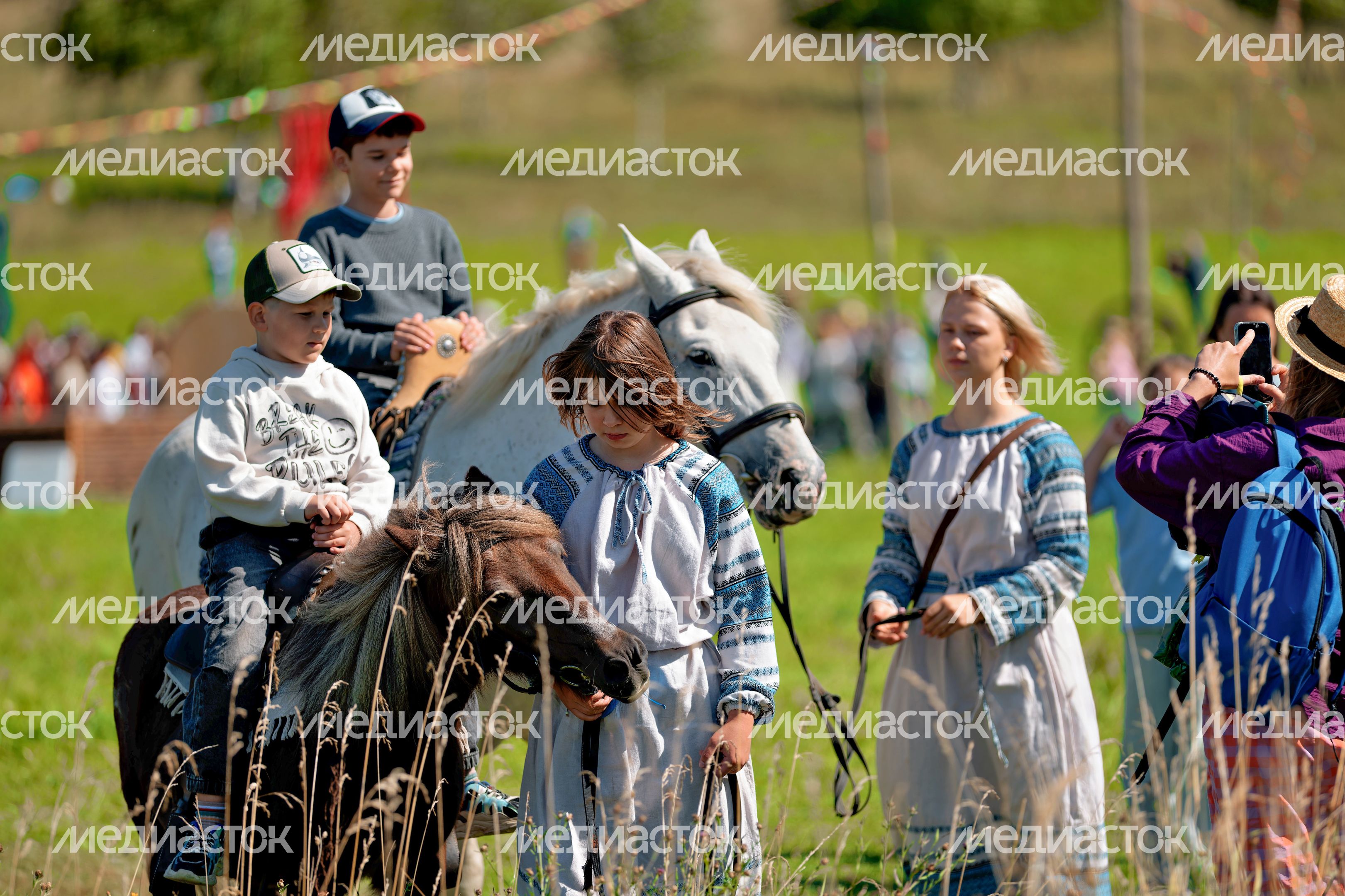 Этнический фестиваль «Там, где цветет папоротник» в лесопарке «Городской лес» Домодедово
