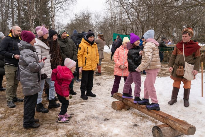 Масленица в парке "Захарово". Одинцовский округ