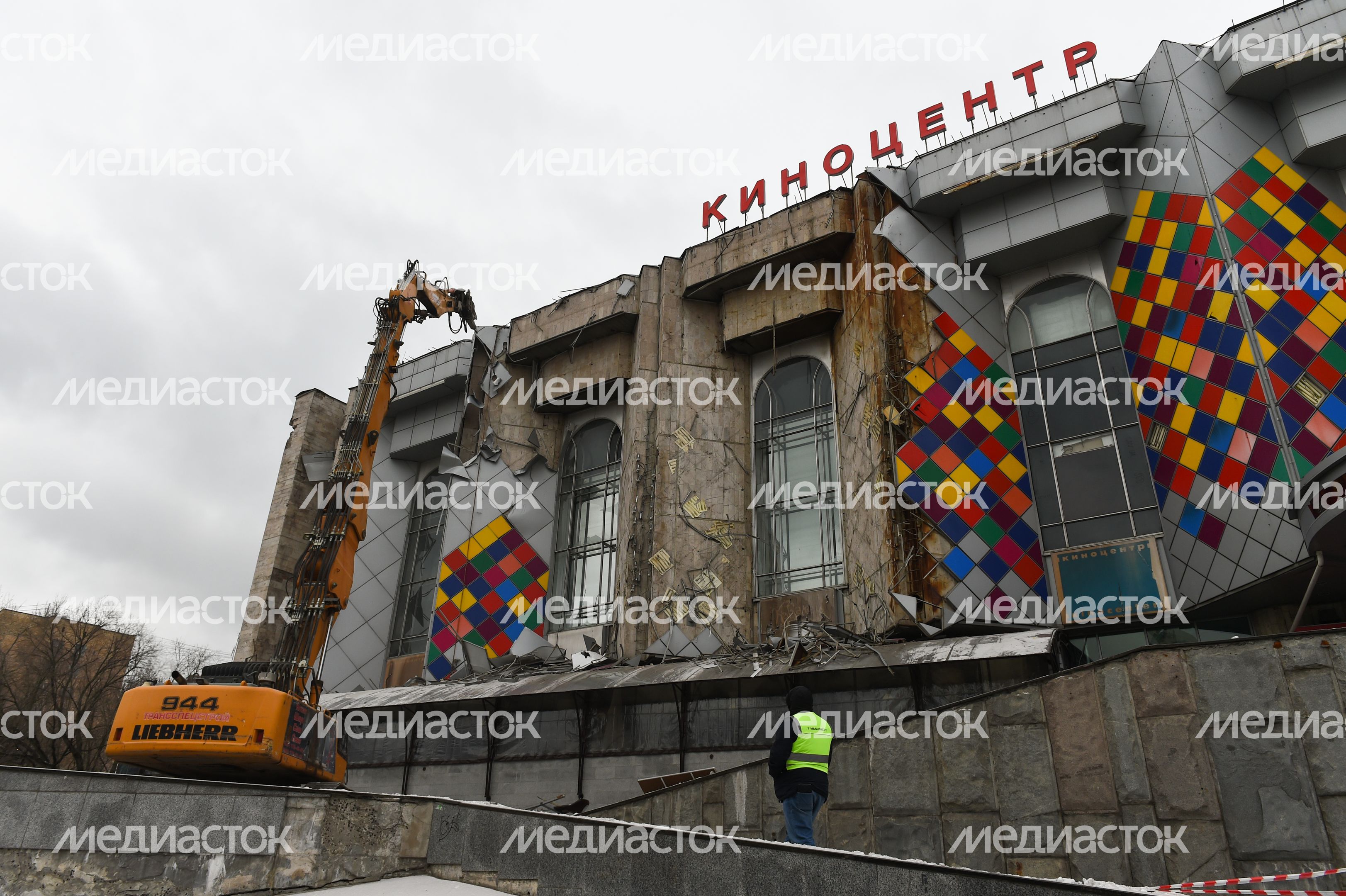 Снос кинотеатра «Соловей» в Москве