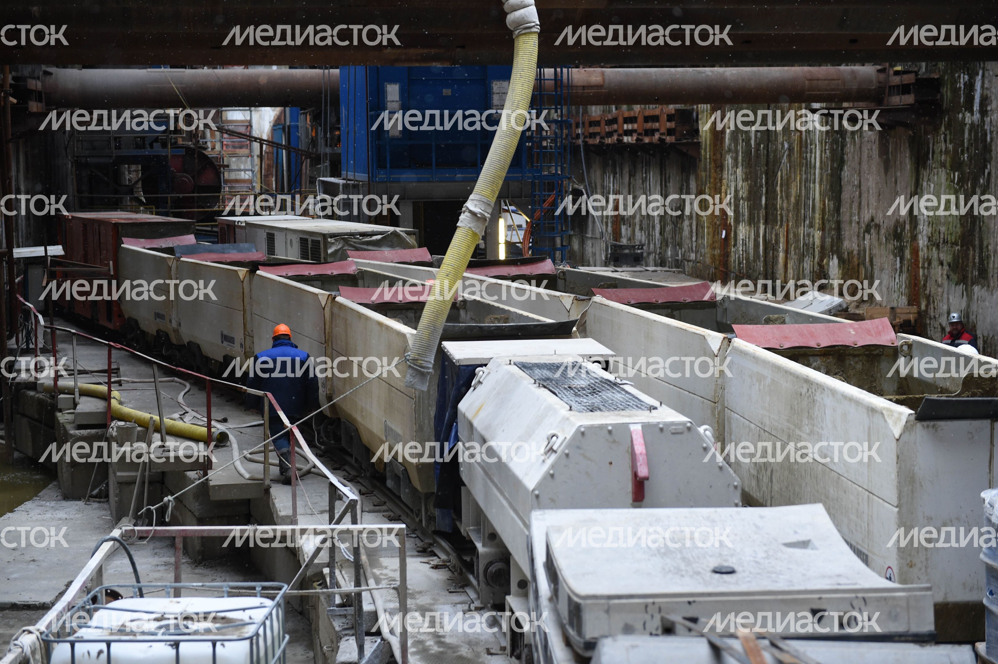 Строительство Кожуховской ветки Московского метрополитена