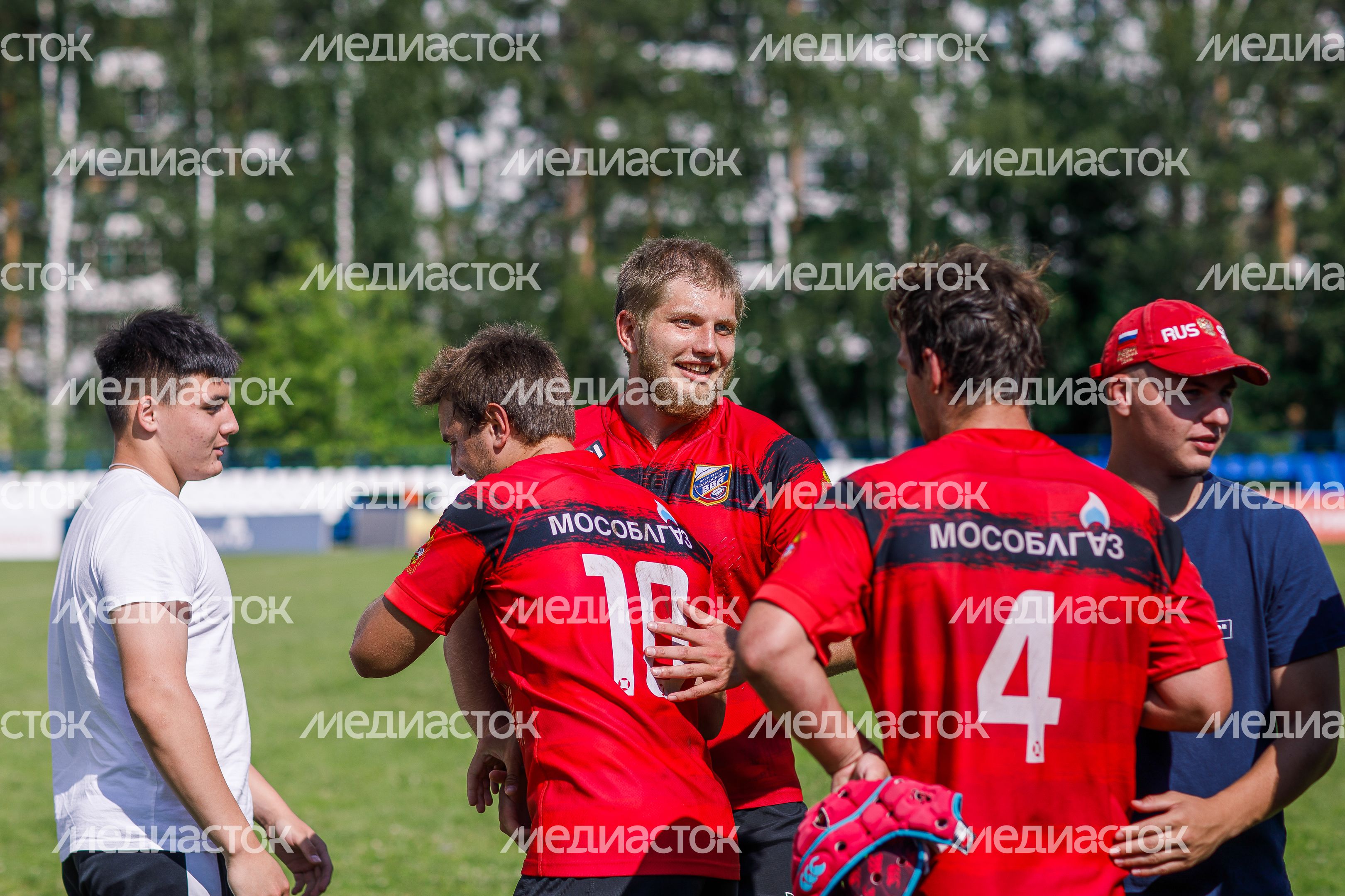 Победа "ВВА-Подмосковье-м" в чемпионате молодежных команд по регби в Монино