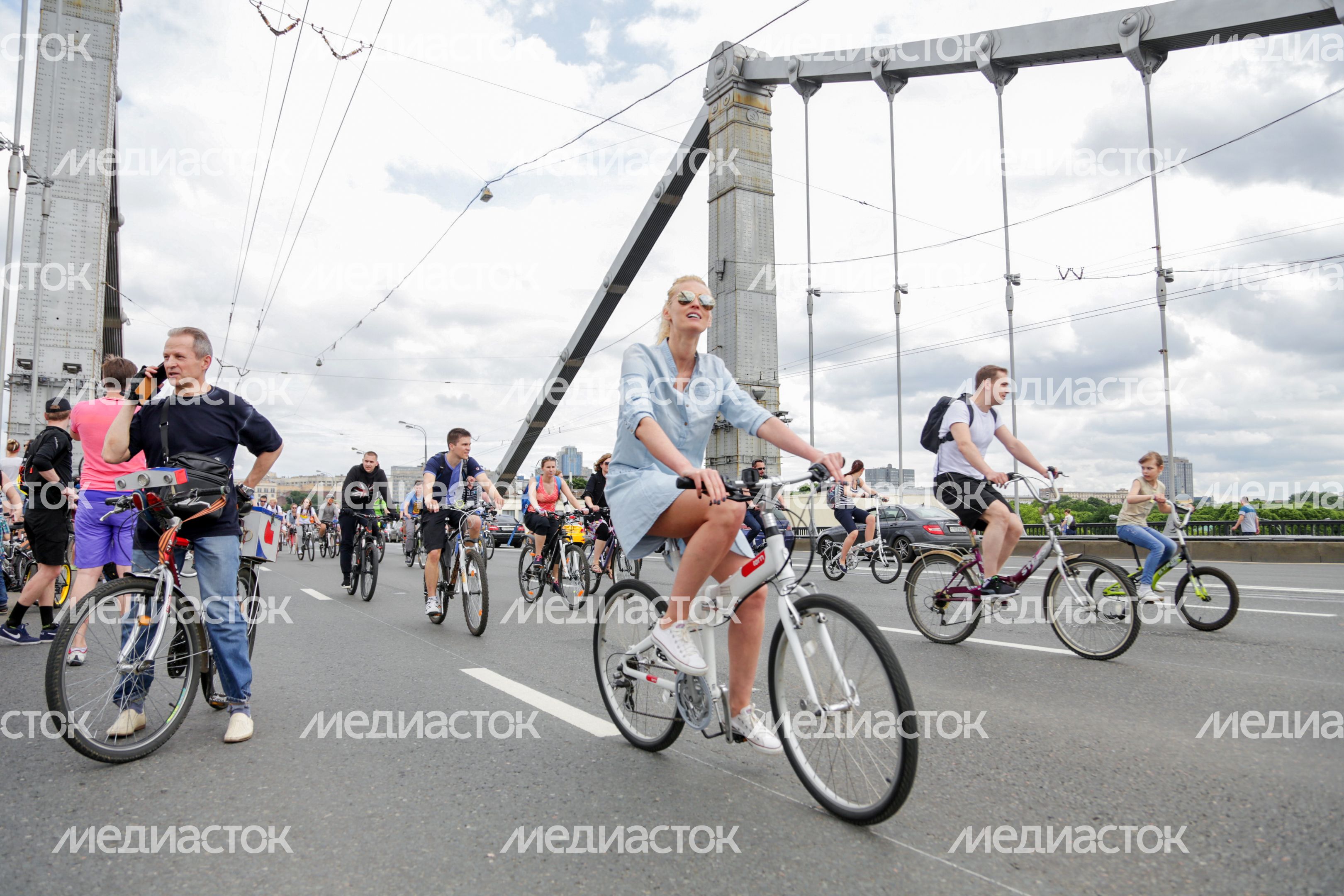 Велопарад в Москве