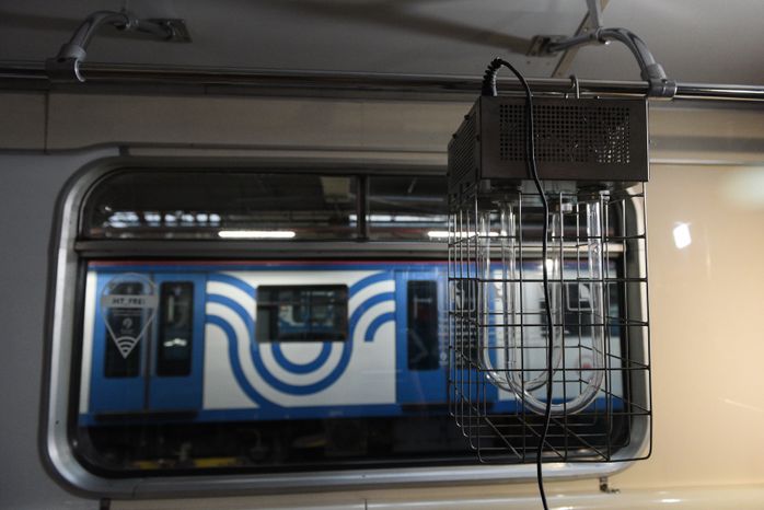 Кварцевание и обеззараживание вагонов метро в Москве