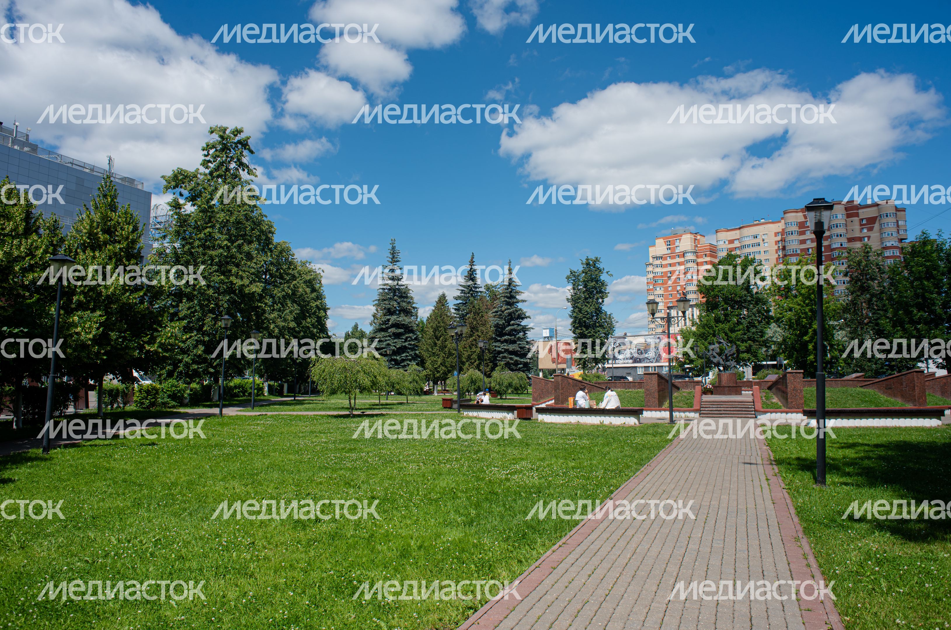 Летние виды города Ивантеевка