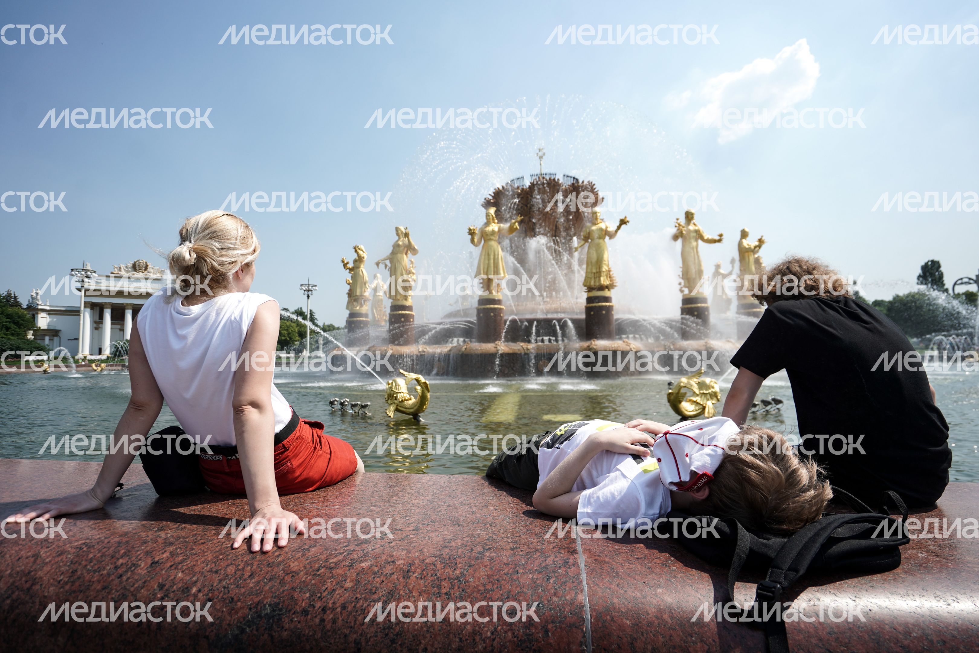 Аномальная жара в Москве
