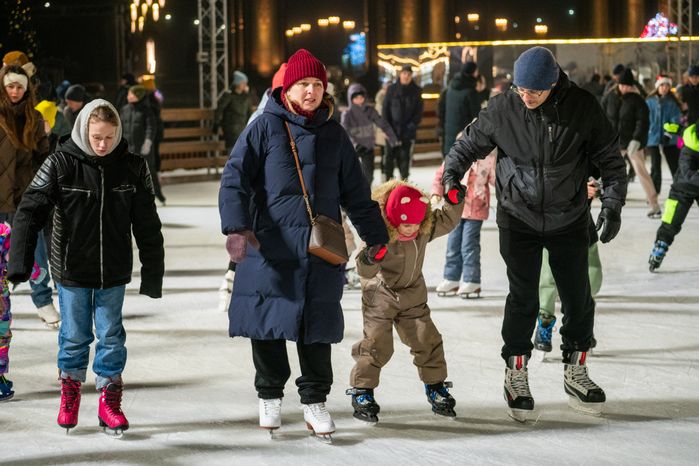 Главный каток Подмосковья в парке «Патриот» Одинцовского округа