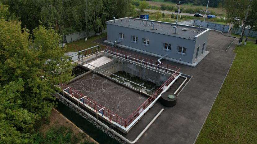 Капитальный ремонт очистных сооружений в Зарайском округе