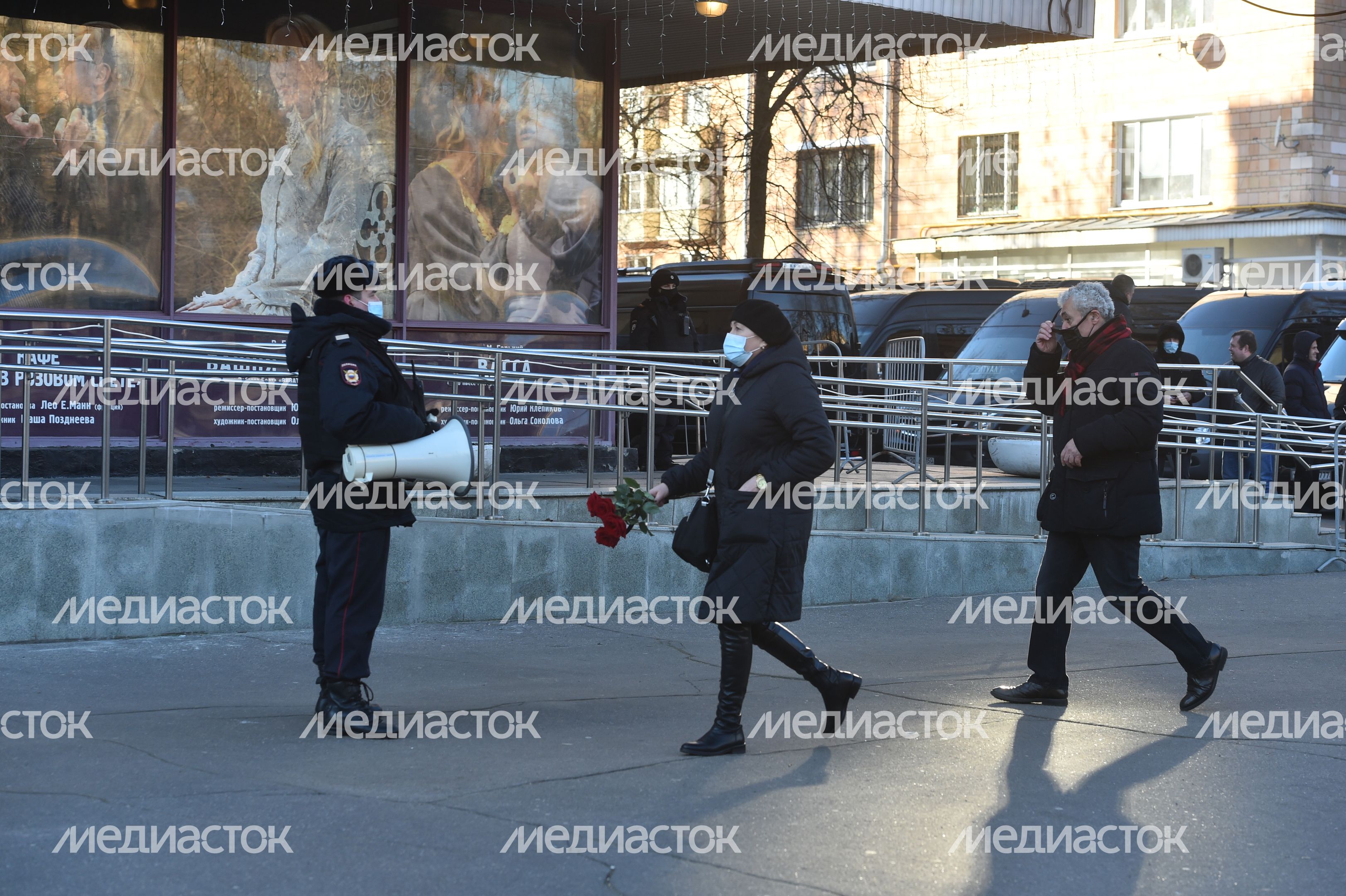 Церемония прощания с Арменом Джигарханяном в Москве