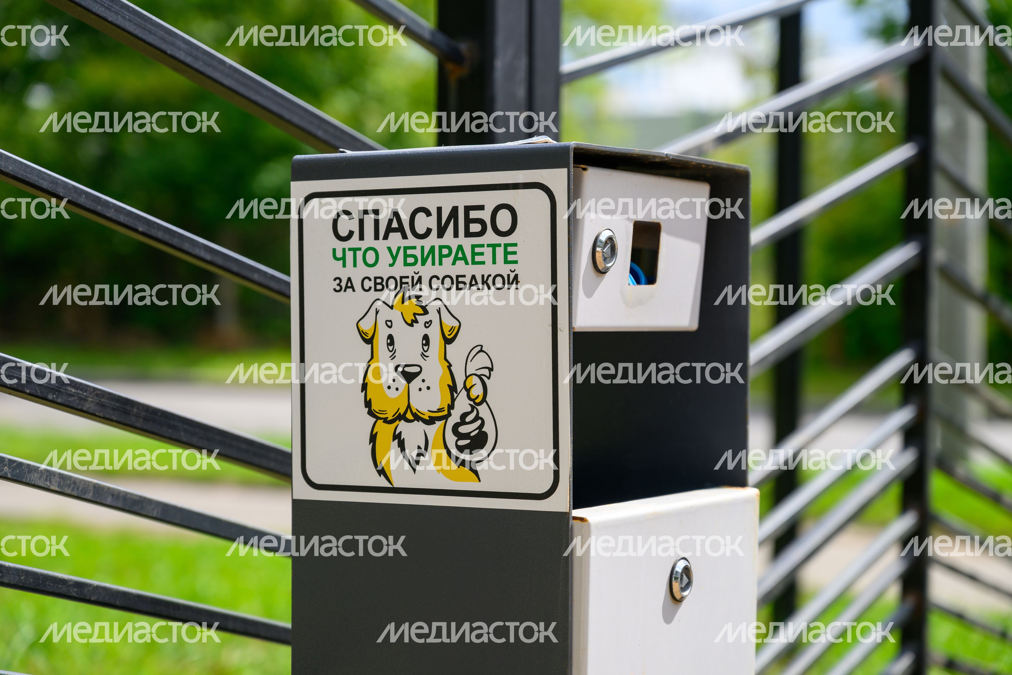Площадка для выгула собак на улице Дзержинского в Реутове