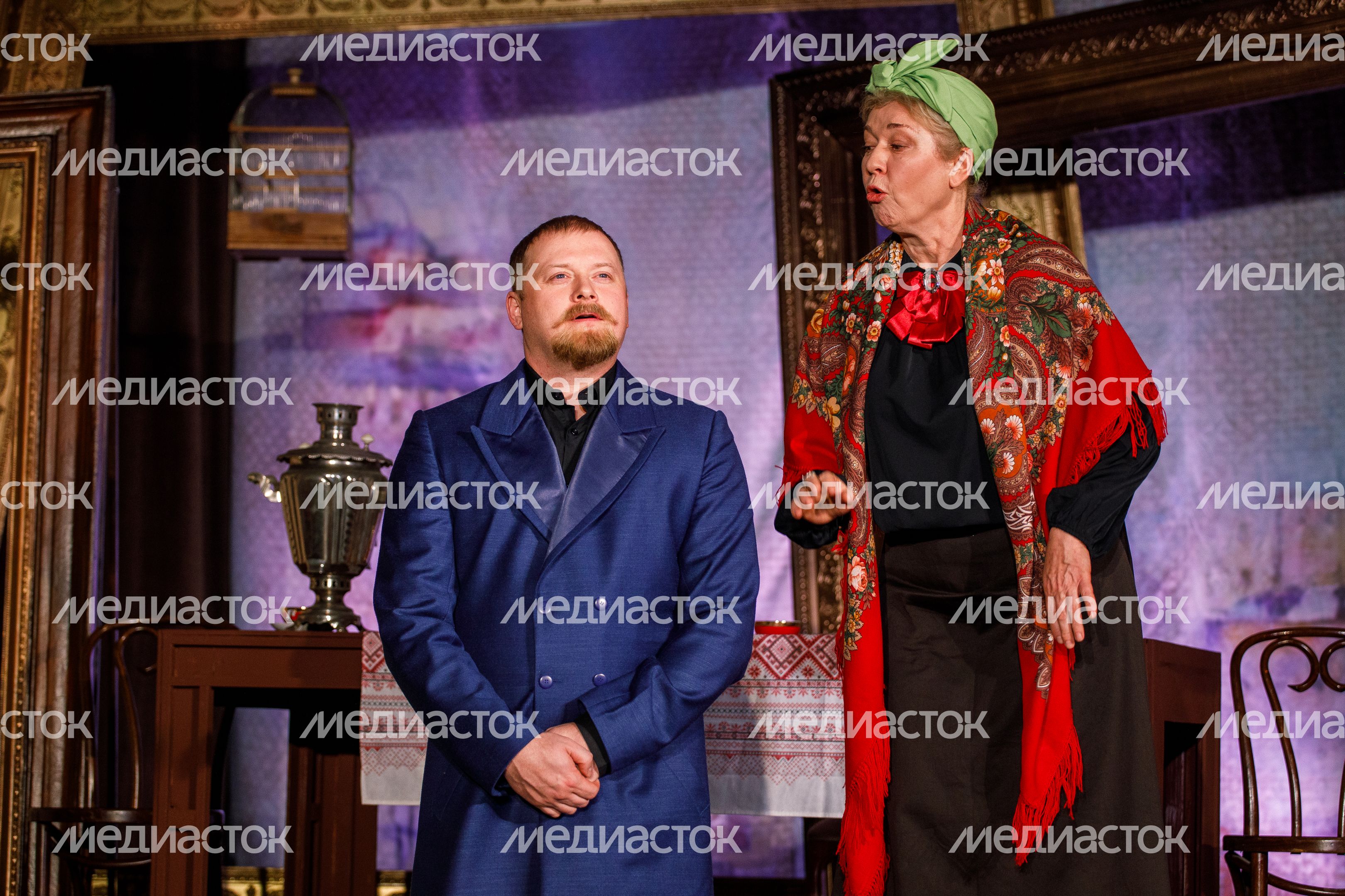 Москва. МГТ «Семейная картина»