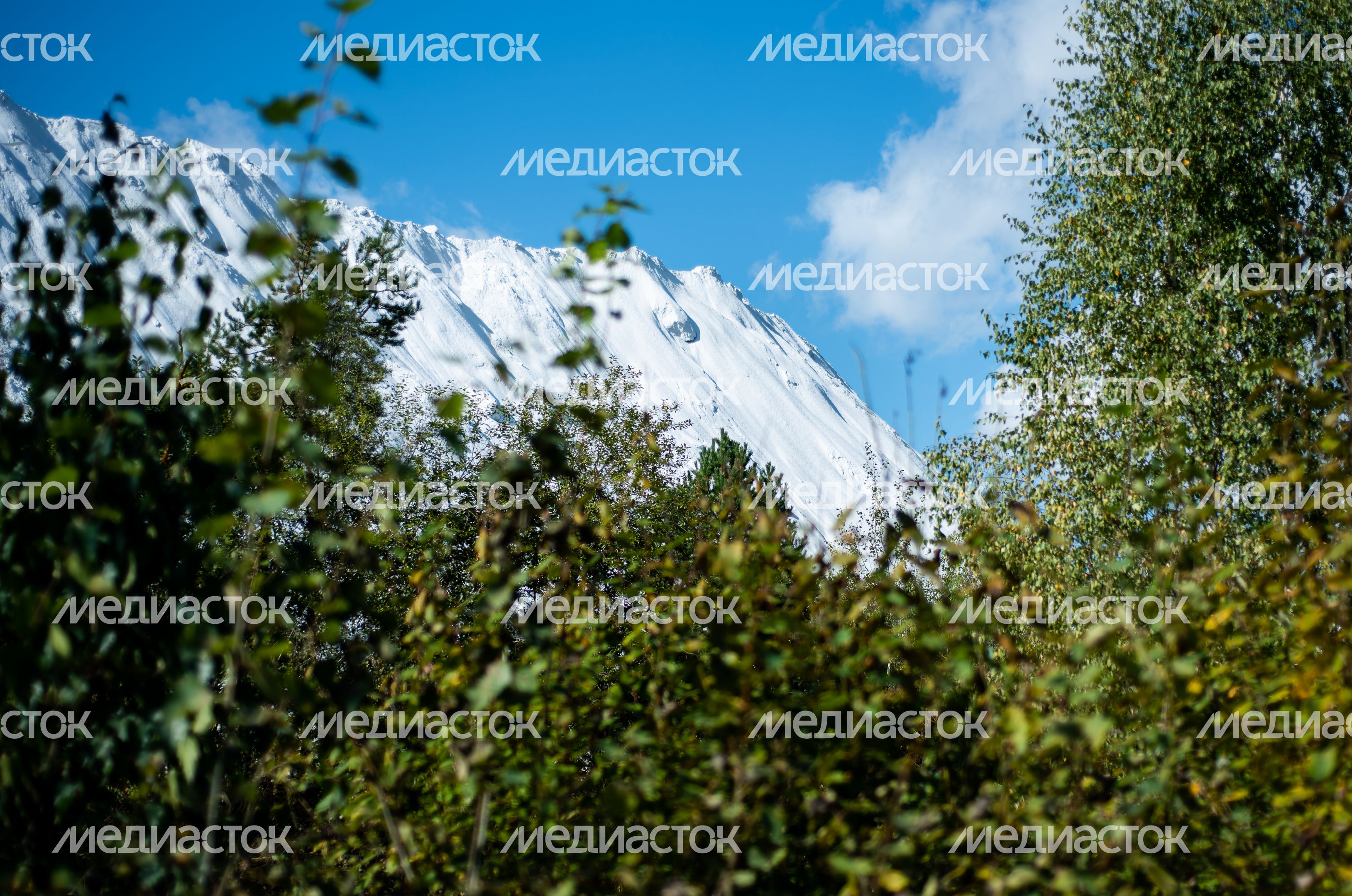 Белая гора в городе Воскресенск