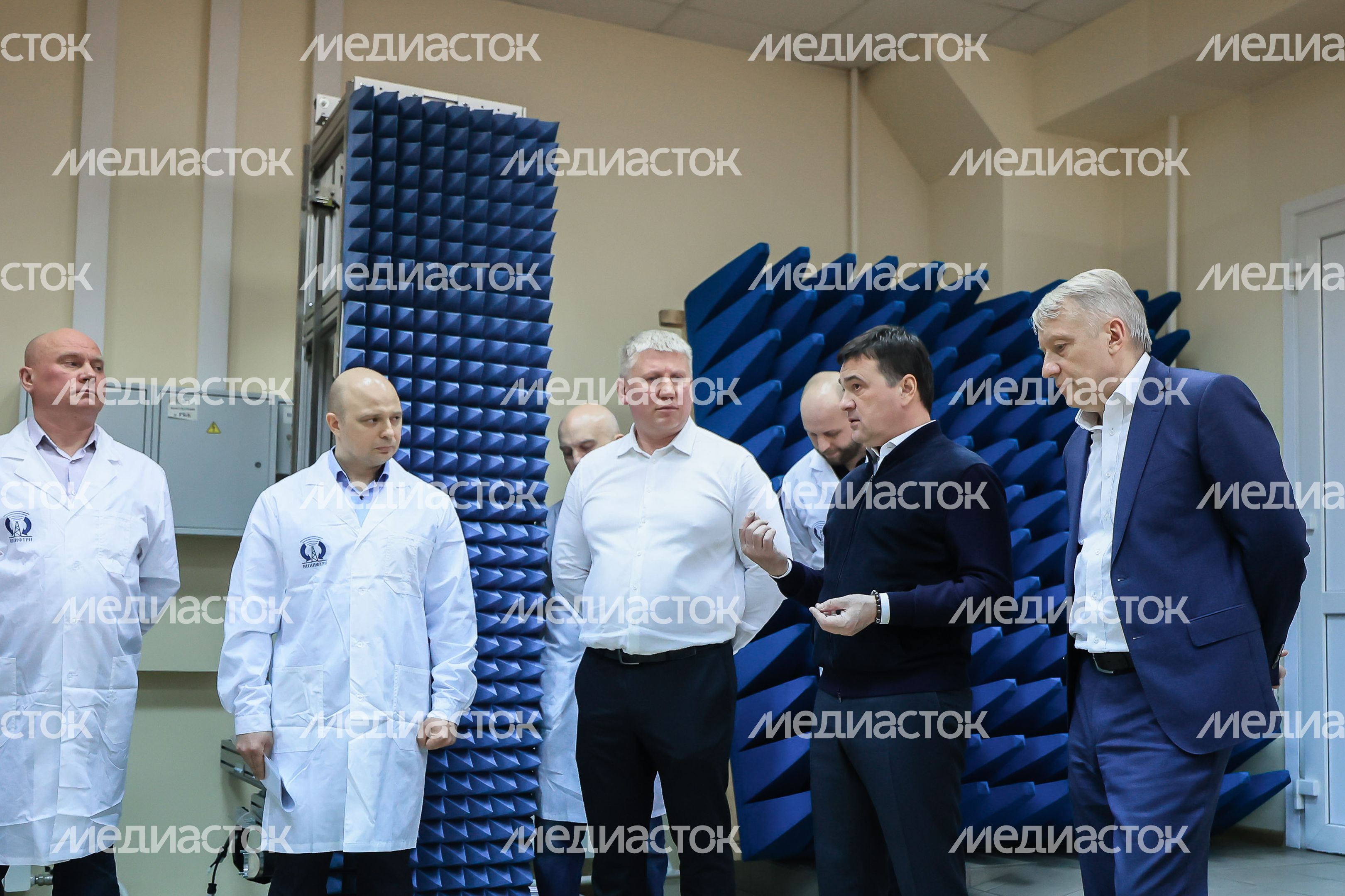 Губернатор на предприятии «ВНИИФТРИ» в Солнечногорске​