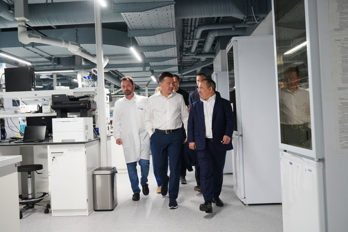 Губернатору представили проект развития R&D-Центра фармкомпании «Биннофарм Групп» в Красногорске