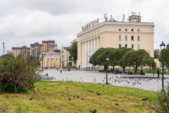 Советская площадь в Дмитрове