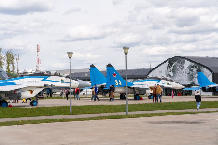 Современная боевая авиация на Музейной площадке №1 парка «Патриот»