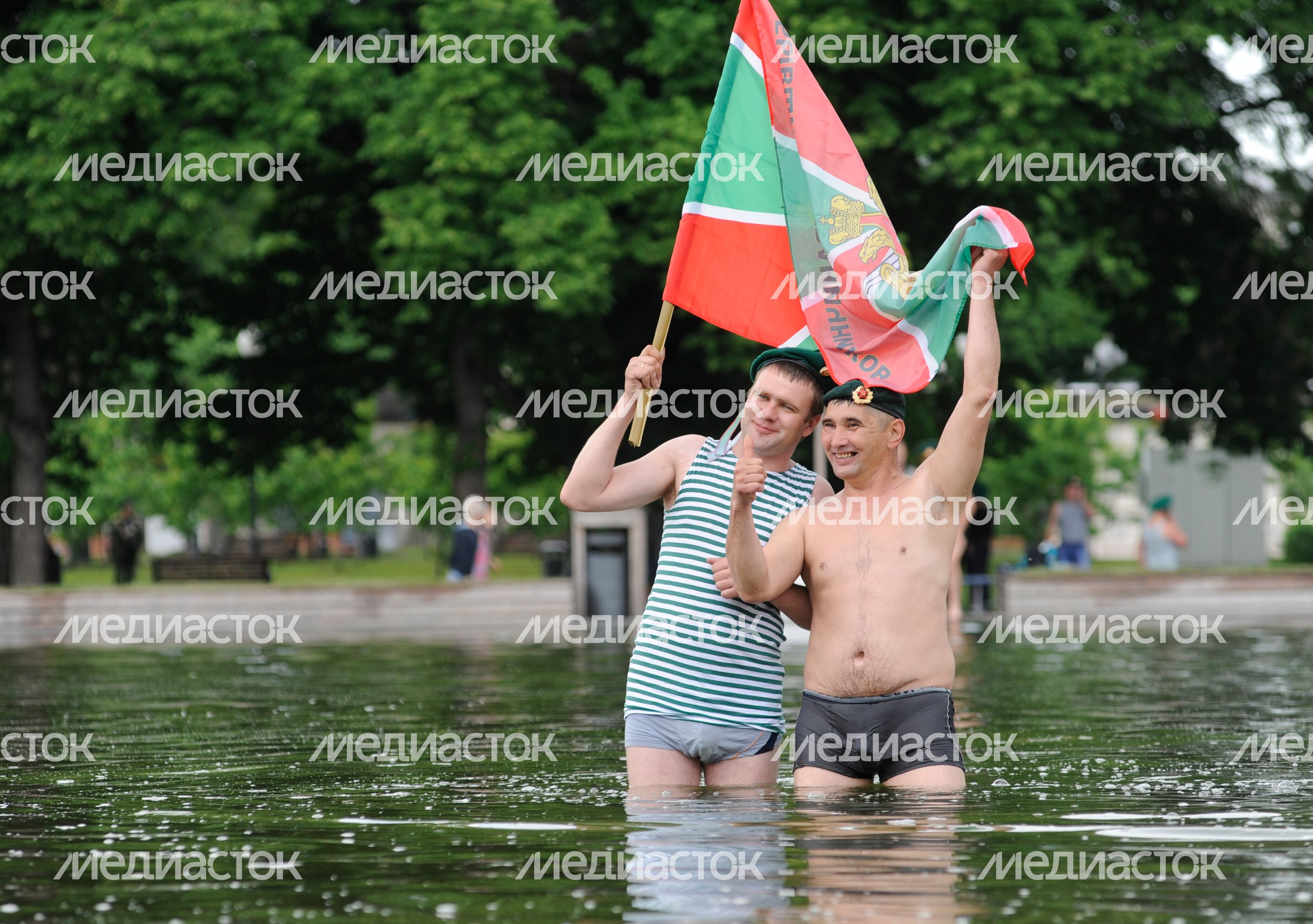 День пограничника в Москве