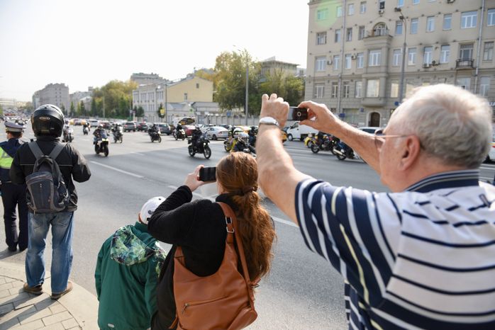 Осенний мотофестиваль в Москве