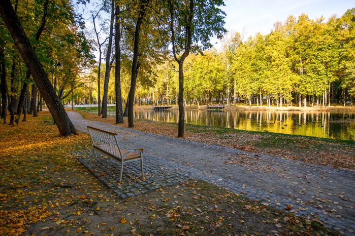 Воскресенск. Парк усадьбы Кривякино
