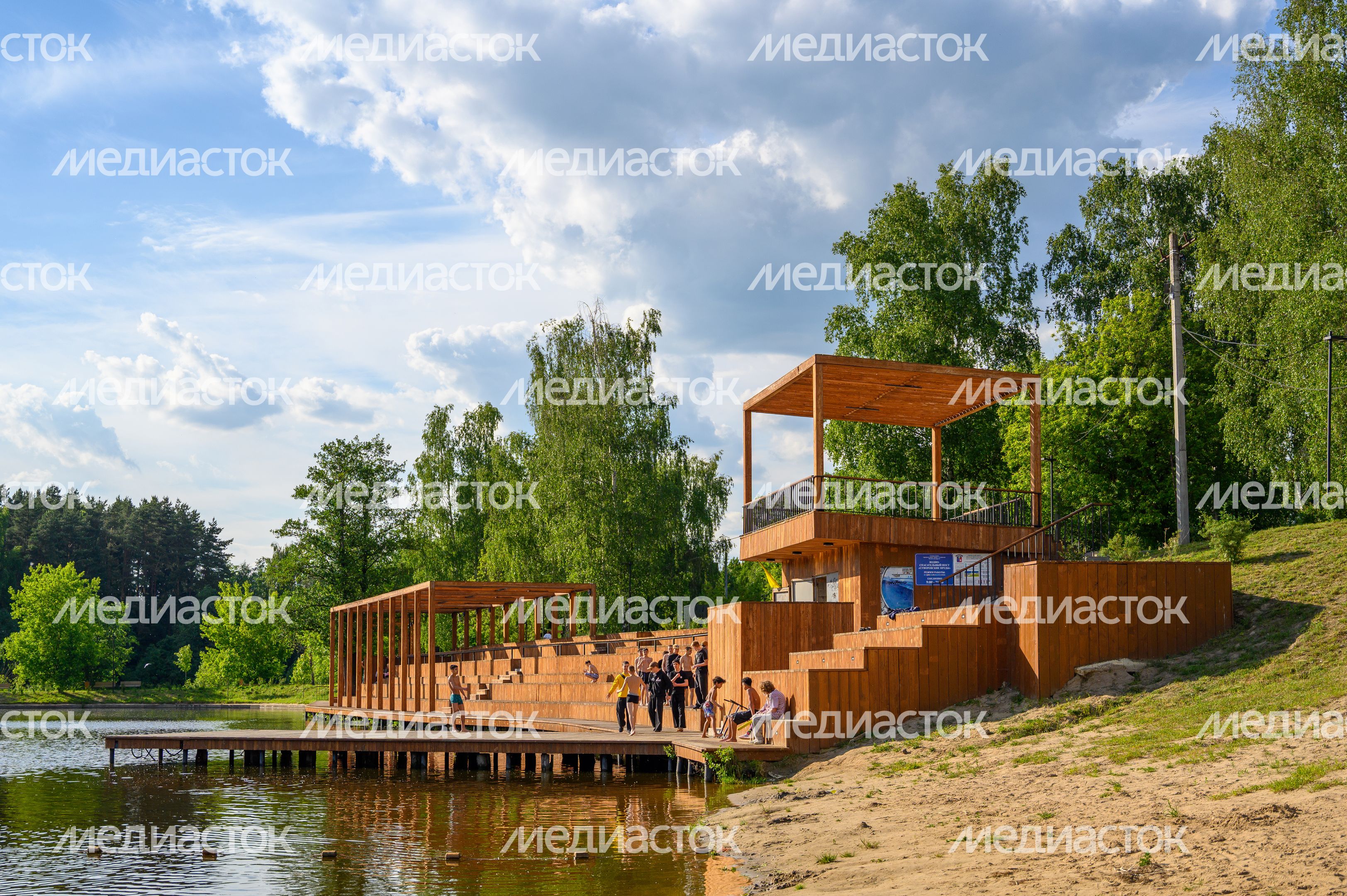 Суворовские пруды в Лосино-Петровском стали комфортной зона для отдыха у воды Суворовские пруды в Лосино-Петровском стали комфортной зона для отдыха у воды