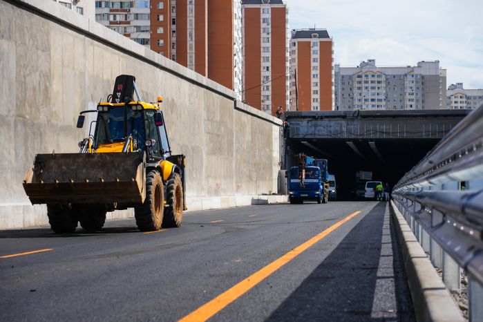 Открытие предпоследнего участка Южно-Лыткаринской автодороги