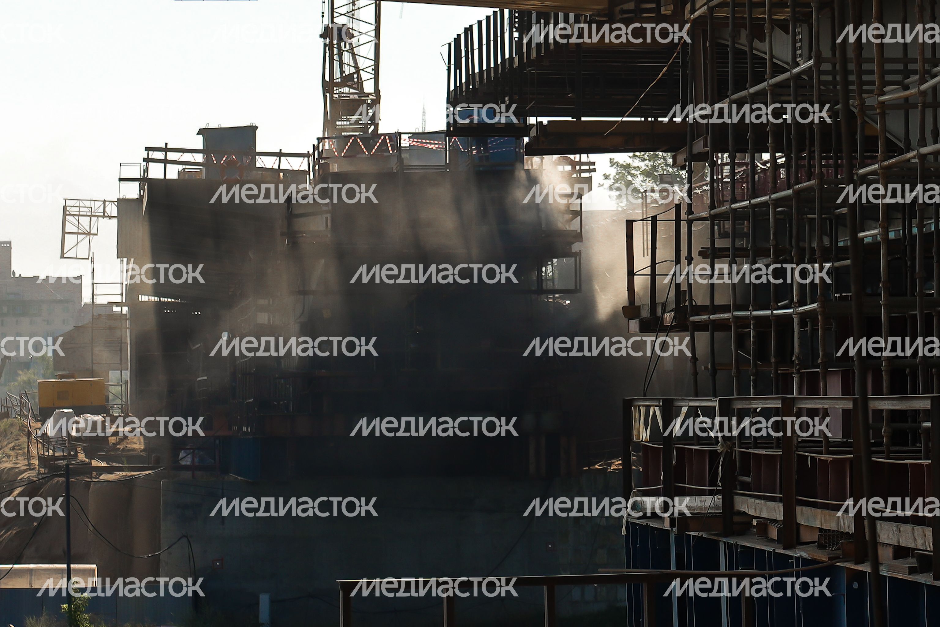 Возведение нового Рогачевского моста в Дмитрове