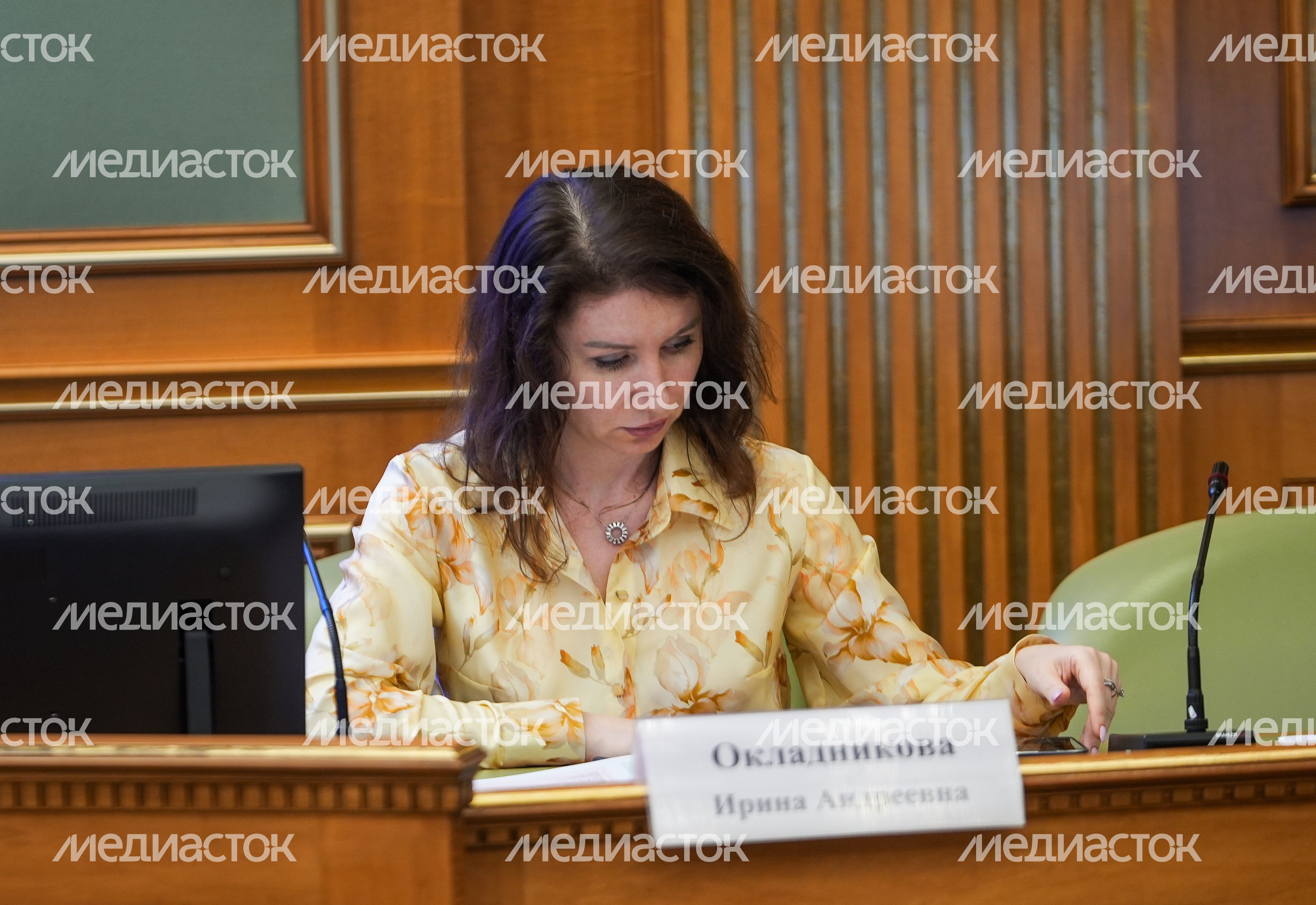 Ирина Окладникова на заседании подкомиссии по цифровизации Ирина Окладникова на заседании подкомиссии по цифровизации