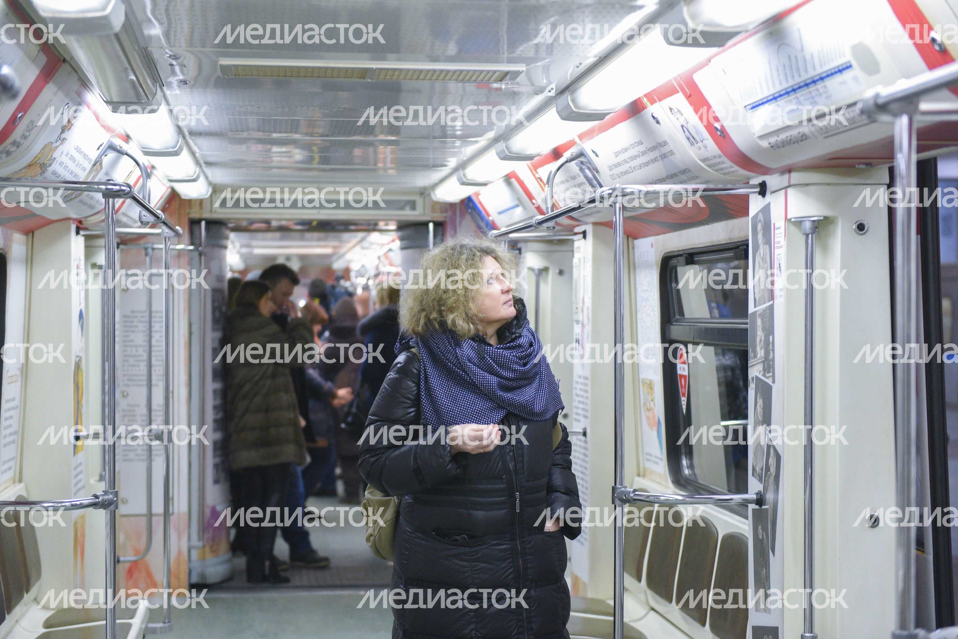 Запуск нового тематического поезда «Мой Маршак» в метро Москвы, 2 часть