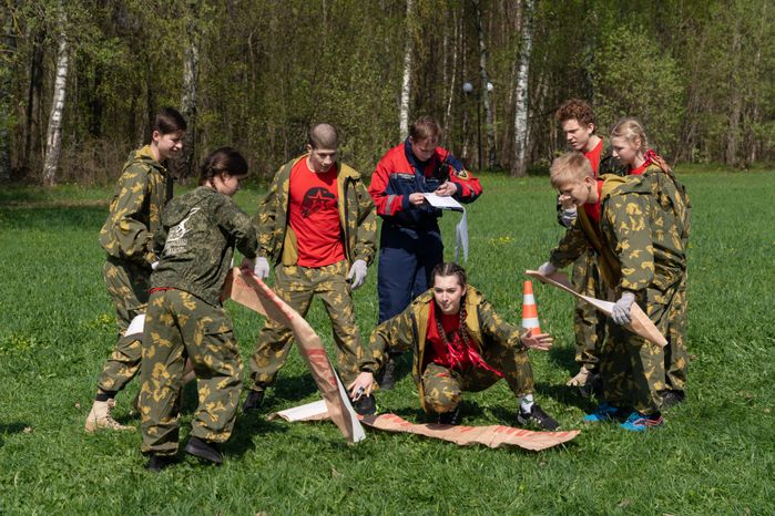 Патриотическая игра_Юнармия, вперед