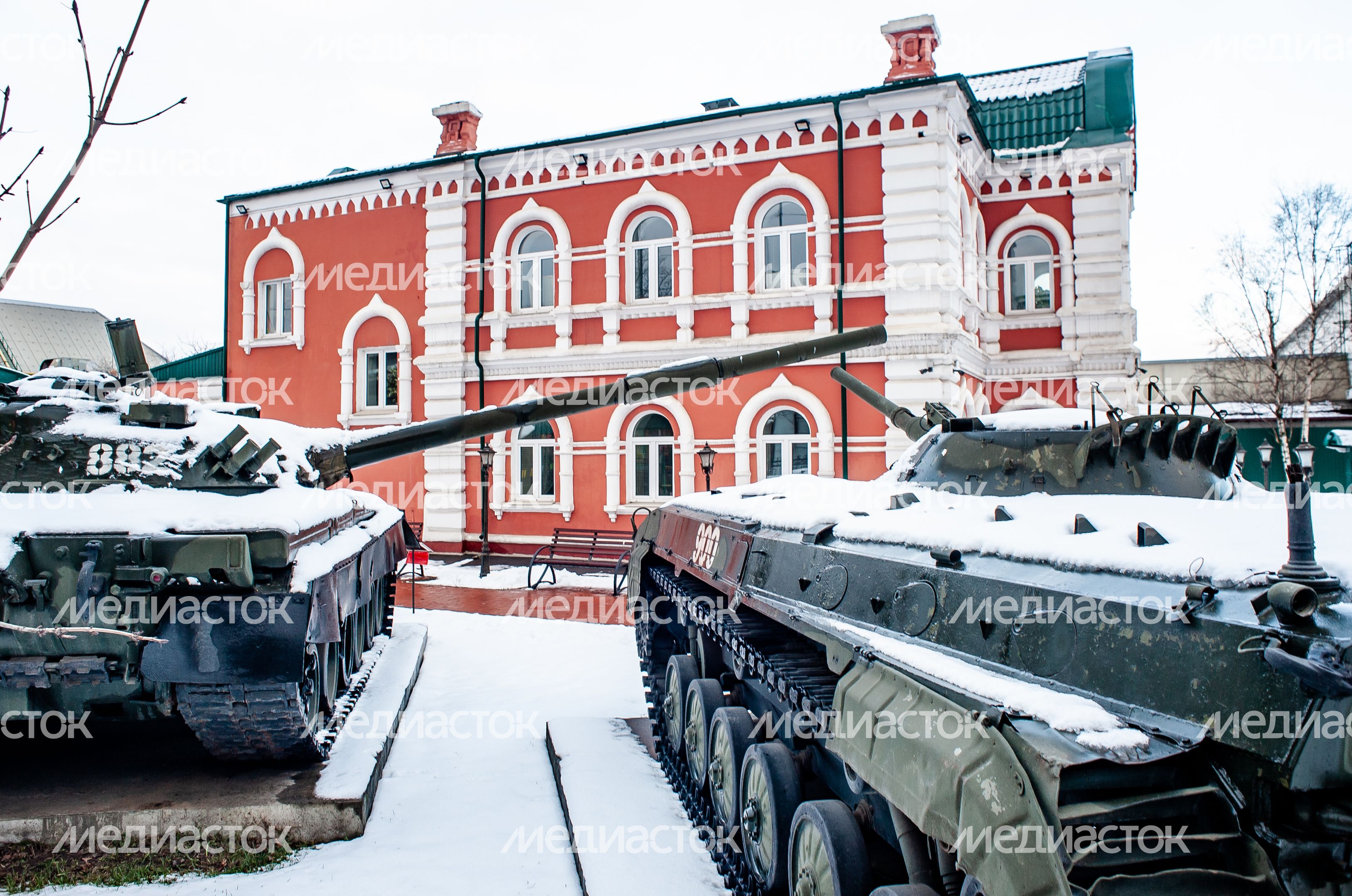 Зимние виды города Одинцово