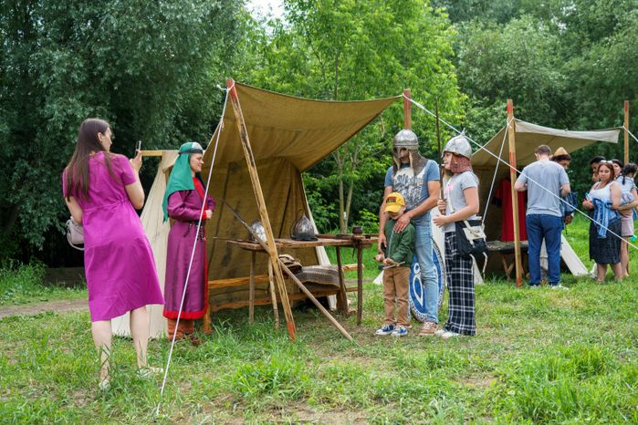 Фестиваль исторической реконструкции «Наследие предков» в Раменском парке