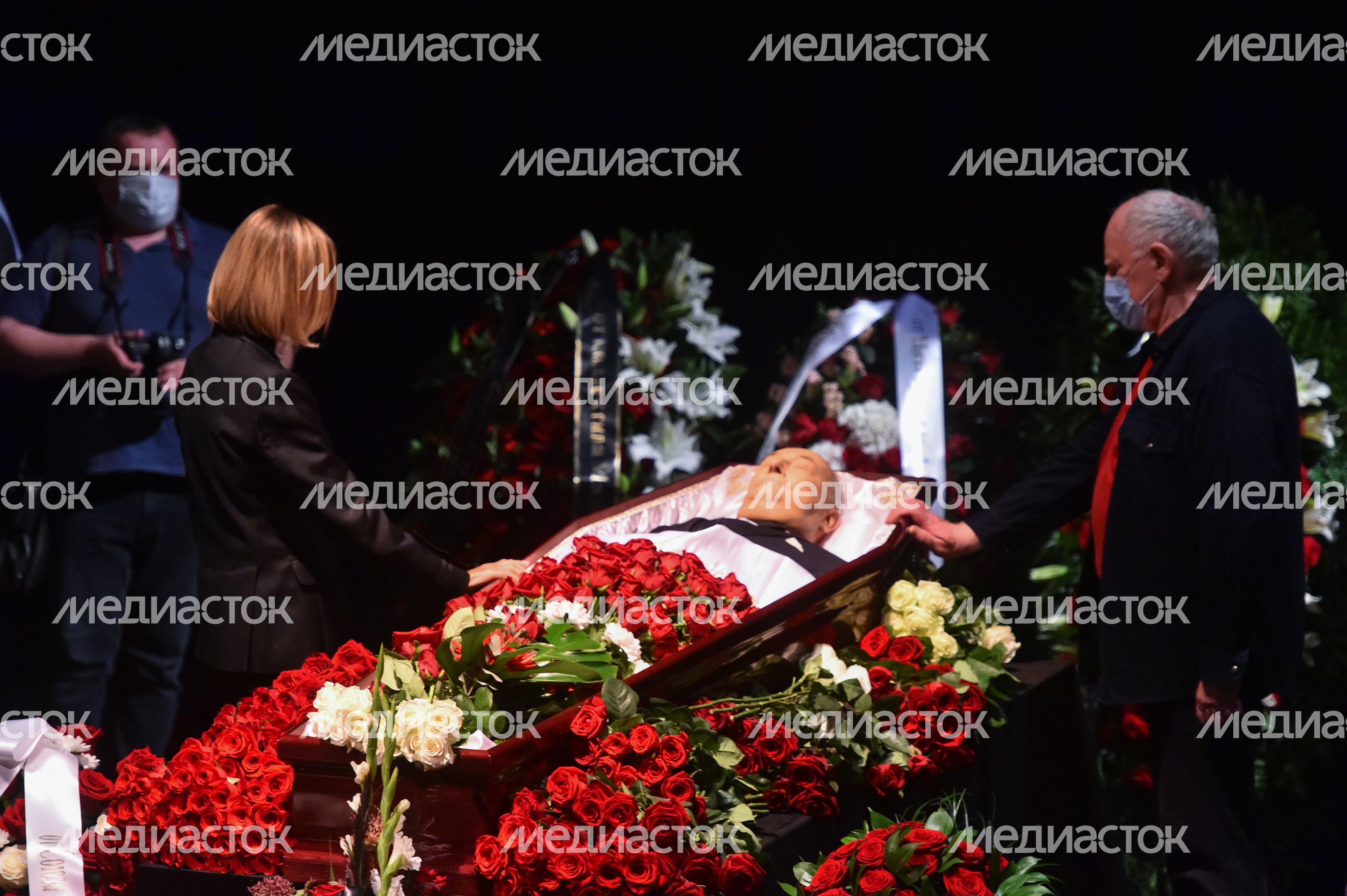 Прощание с народным артистом России Борисом Клюевым в Москве
