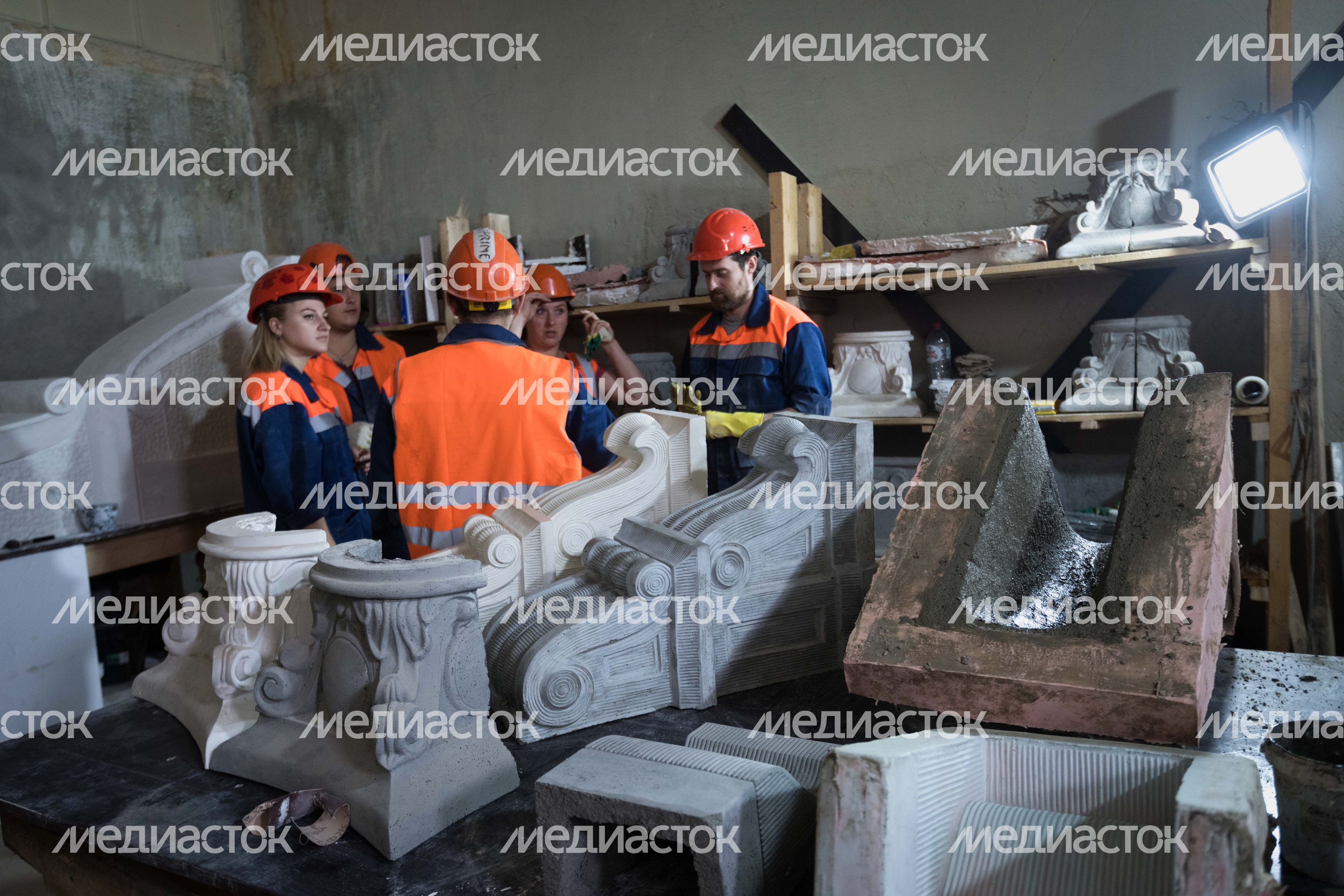 Реставрация Северного речного вокзала