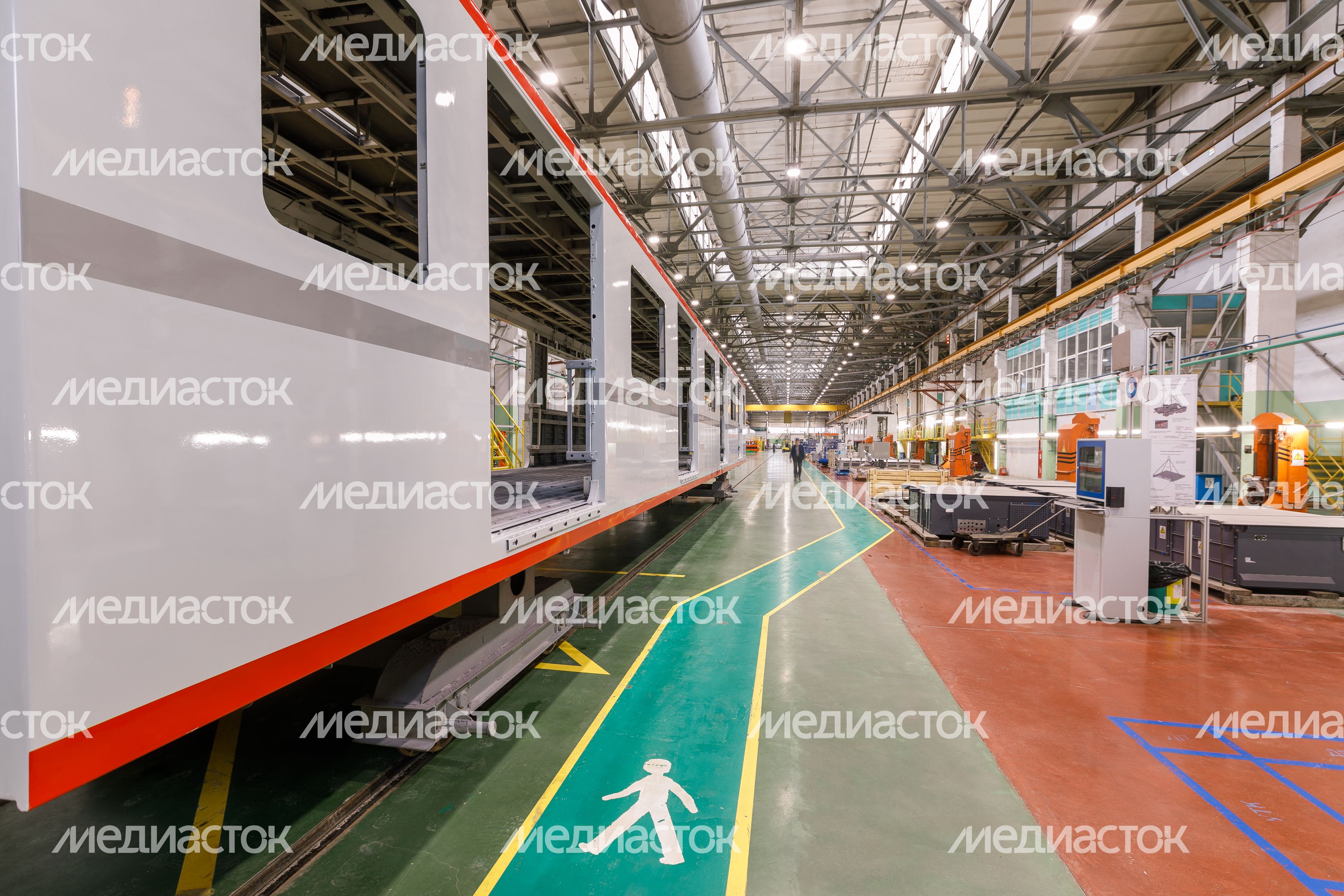Машиностроительный завод "Метровагонмаш" в Мытищах