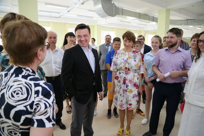 А. Воробьев посетил с рабочим визитом Долгопрудный