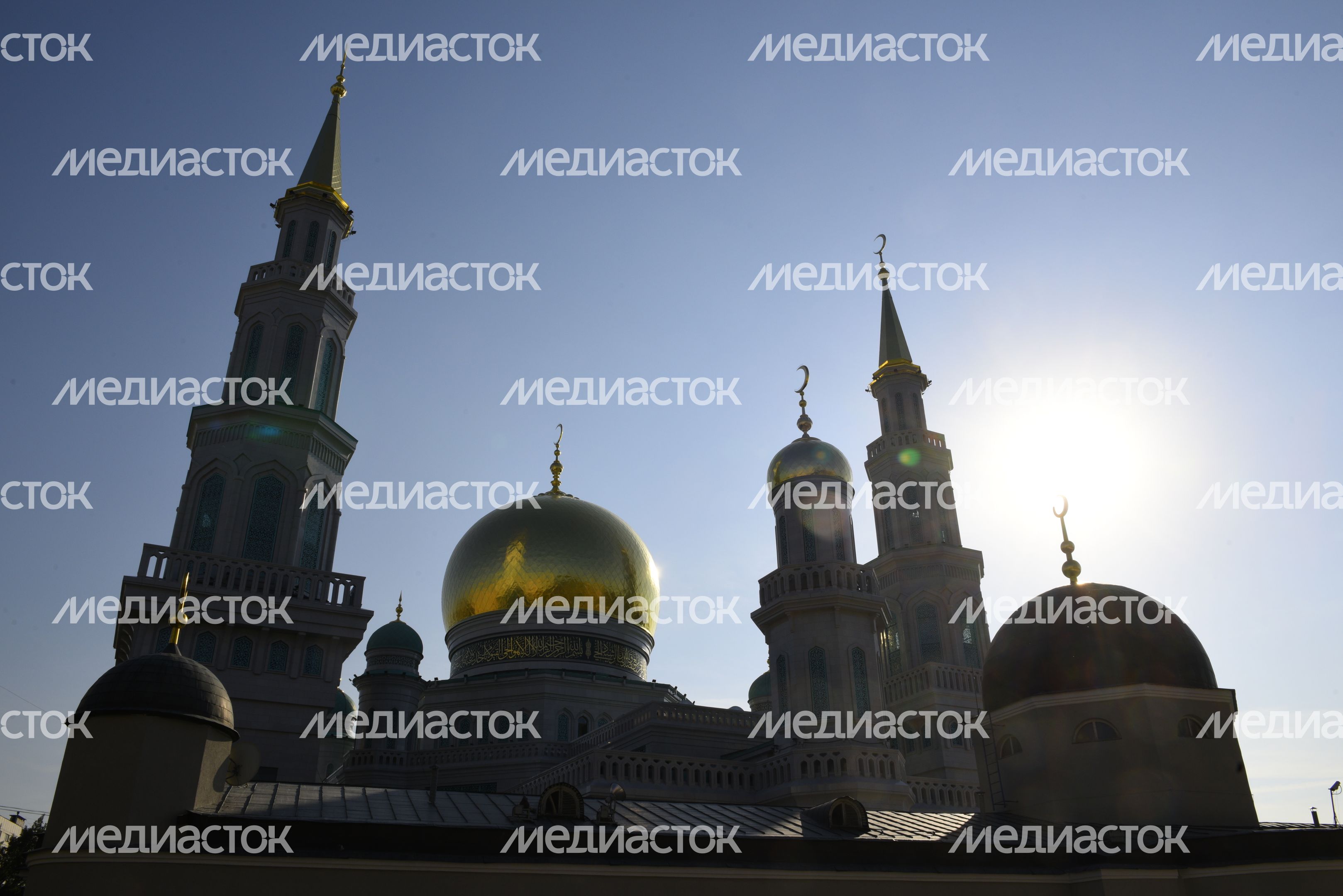 Открытие Соборной мечети после реконструкции в Москве