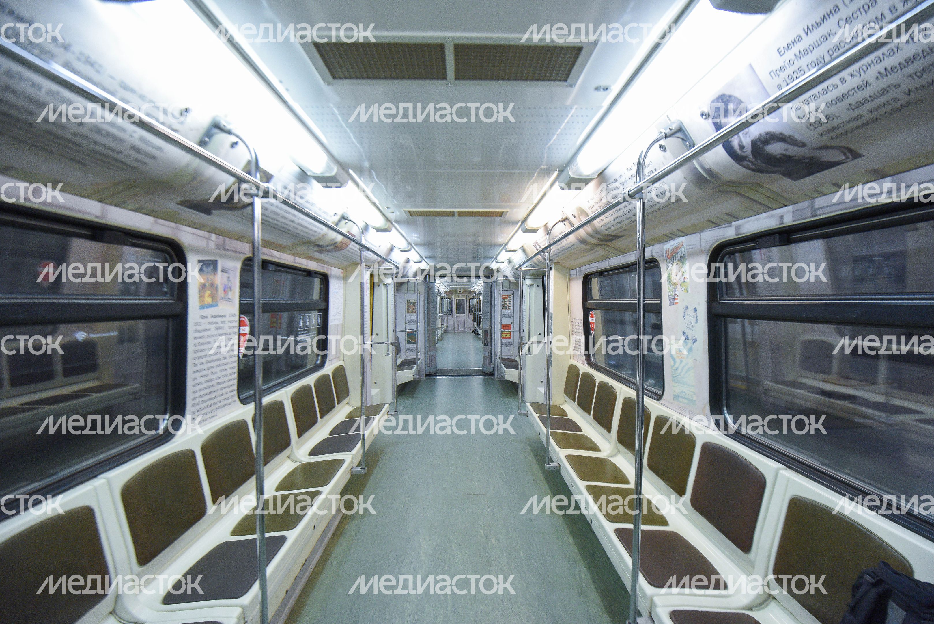 Запуск нового тематического поезда «Мой Маршак» в метро Москвы, 2 часть