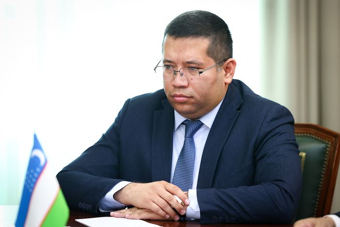 Андрей Воробьев обсудил развитие сотрудничества с хокимом Андижанской области Узбекистана