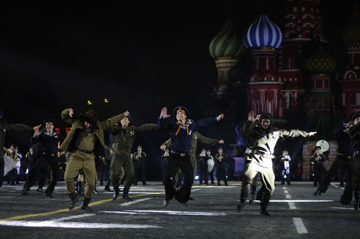 Фестиваль «Спасская башня» на Красной площади в Москве