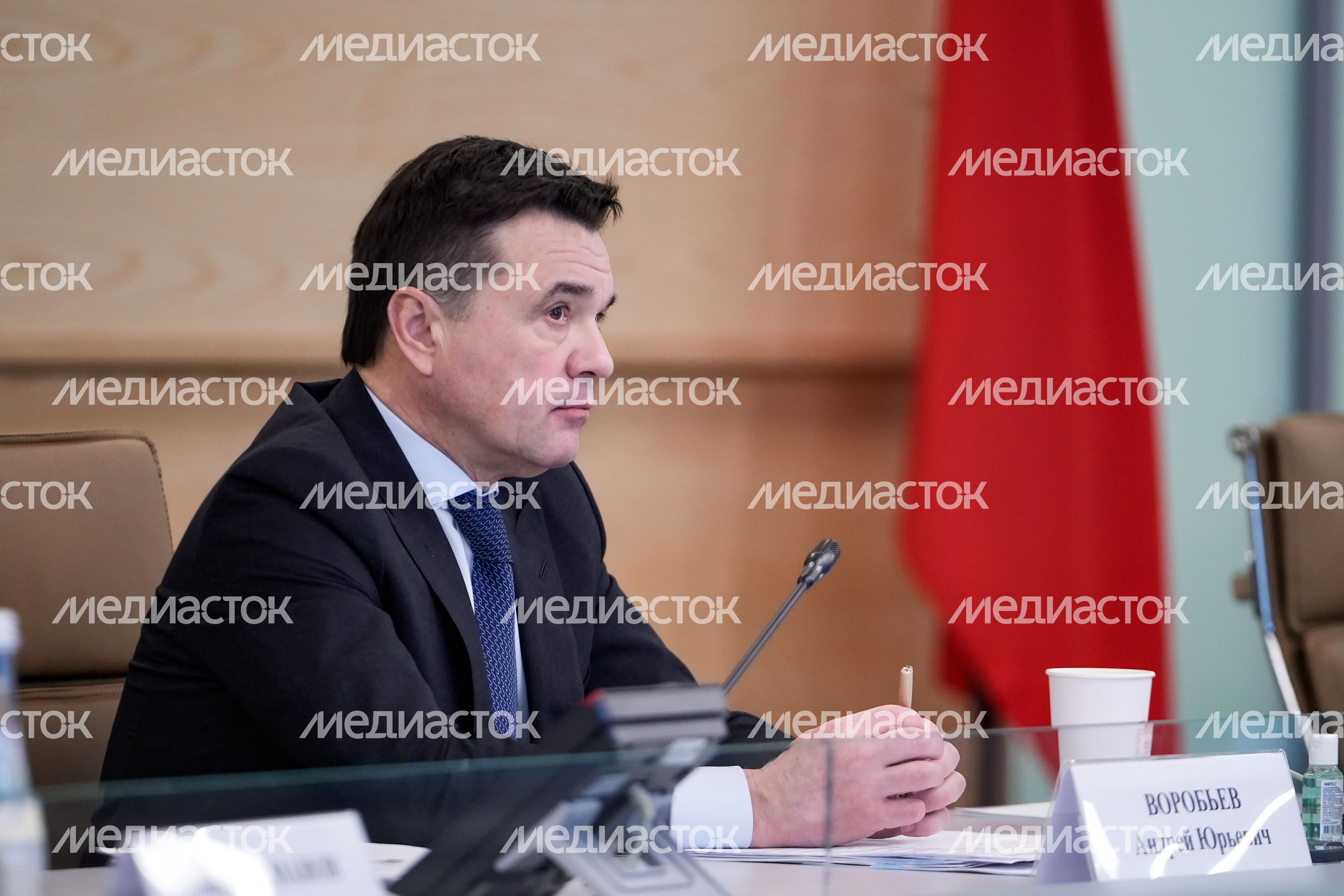 Андрей Воробьев на заседании комиссии Госсовета по направлению "Экономика данных" Андрей Воробьев на заседании комиссии Госсовета по направлению "Экономика данных"
