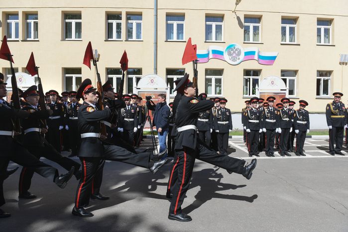 Последний звонок в Московском президентском кадетском училище имени М.А. Шолохова, 1 часть