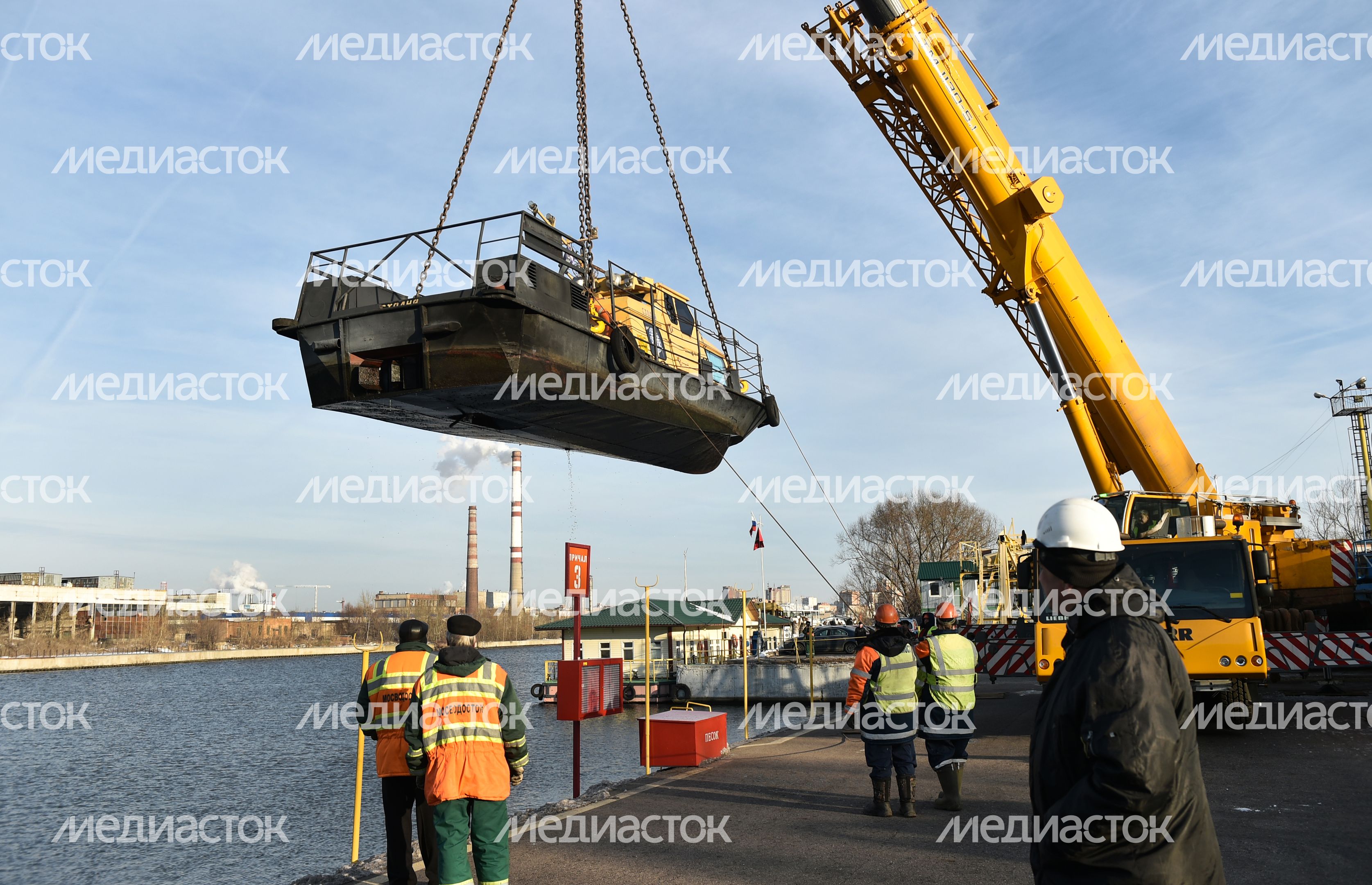 Закрытие речной навигации в Москве