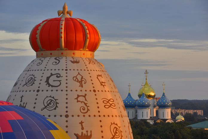 Воздушный фестиваль «Небо Святого Сергия» в Сергиево-Посадском районе
