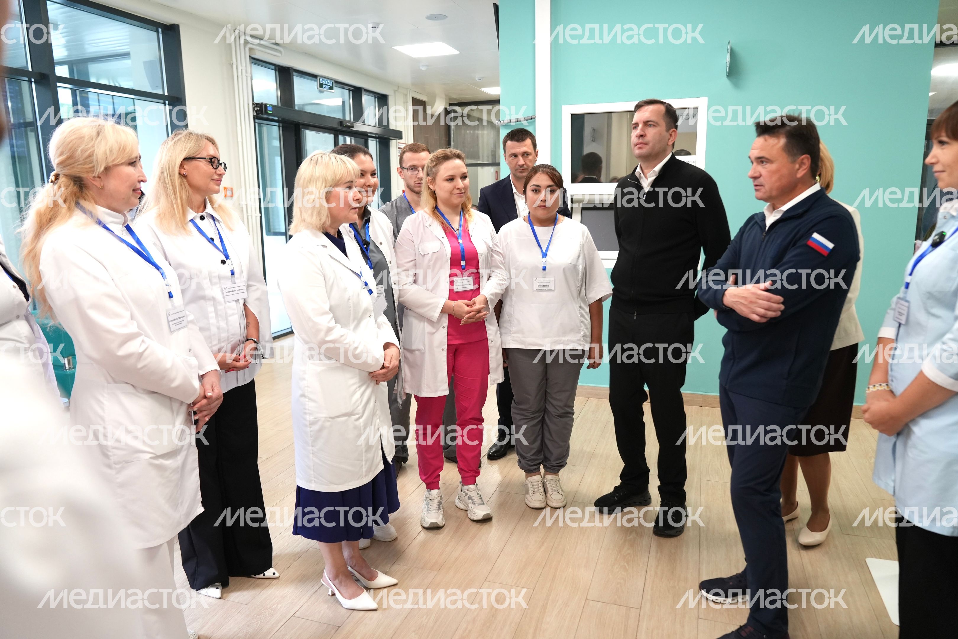 Андрей Воробьев проверил работу комплексной поликлиники в пгт Свердловский г.о. Лосино-Петровский Андрей Воробьев проверил работу комплексной поликлиники в пгт Свердловский г.о. Лосино-Петровский