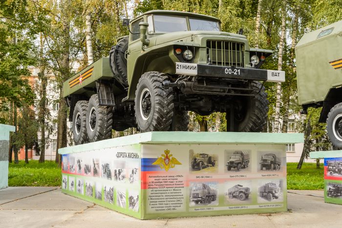 Бронницы. Мемориал Аллея славы воинов-автомобилистов
